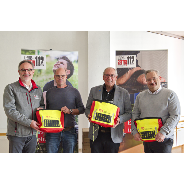 Einsatztaschen für ehrenamtliche Lebensretter | © BRK; Monika Rohlmann