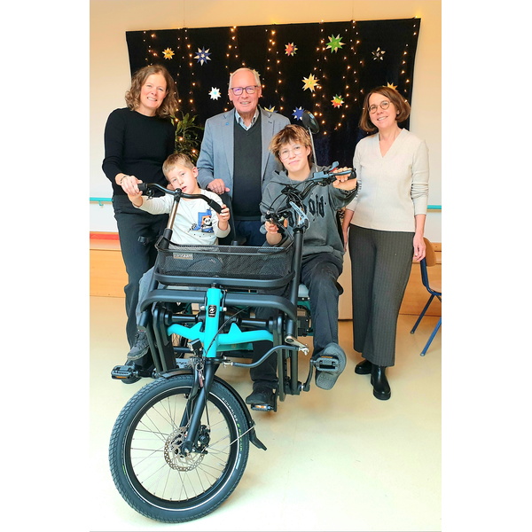 Parallel tandem_Astrid-Lindgren School | © Benjamin Liss, Allgäuer Zeitung