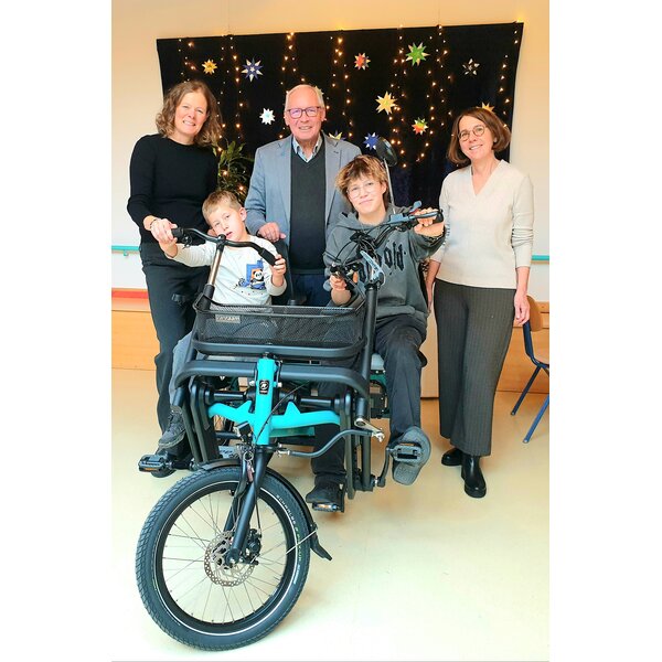 Parallel tandem_Astrid-Lindgren School | © Benjamin Liss, Allgäuer Zeitung